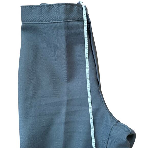 Vintage Gray High Waist Trousers Slacks Dress Pants Size 12 (26 waist) - Picture 4 of 7